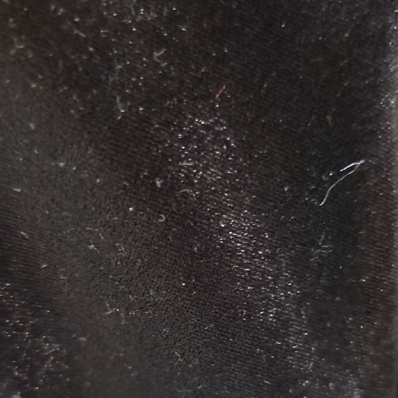 Signature Elegant Black Velvet Blazer Size L Us 12 - Picture 3 of 8